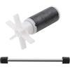 CENGPXGH Girante di ricambio rotore, albero in acciaio da 2 m | Girante filtro miniatura per pompe con 2 m/2,5 m H/L