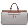 Modoker Borsa porta abiti da viaggio, convertibile, con tracolla, per uomo e donna, 2 in 1, da appendere, Caramello, Borsa per indumenti da donna Modoker Zaino per laptop