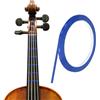 QUARKZMAN 216 Ft Nastro Per Tastiera Violino 3mm Blu Adesivo PET | Guida Per Dita Violoncello, Adesivi Per Tastiera, Per Vari Strumenti Orchestra, Posizioni Note Tastiera