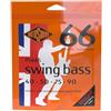 Rotosound Corde per basso elettrico SWING 66 STAINLESS SETS 4 corde RS66S SHORT SCALE Stainless SHORT SCALE 40-90