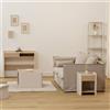 Generico Comodino Roundy Dimensione cm 50 Colore Avorio