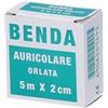 Benda Auricolare Orlata 500cm x 2cm 1 pz Bendaggio/i