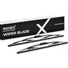 RIDEX 298W0007 Kit Serie/Kit Tergicristalli Compatibilità con RENAULT Clio 2 BB0/1/2, CB0/1/2