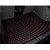 AIERDEYP Tappeti per Bagagliaio Compatibile Con Jetour T2 ICH-X K3 2023 2024 2025 Tappetino Per Baule Per Auto Personalizzato In Pelle Artificiale Cuscino Di Stoccaggio Tappeto Interno(Nero rosso)