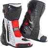 Bogotto Donington Stivali da motocicletta, bianco/nero/rosso, 42