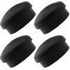 ECSiNG 4x Auto Parabrezza Anteriore Braccio Tergicristallo Assale Dado Tappo Bullone Copertura 1J0955205A9B9 133955435 955203005 5N0955205
