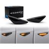 Esselle Parts Coppia Frecce Laterali Nero Fumé Progressive Dinamiche A Led per BMW X3 F25 X5 E70 X6 E71 E72, Plug and play Canbus nessun errore