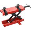 FIVMEN Sollevatore per moto, altezza regolabile 95 - 350 mm, sollevatore per moto, sollevatore per moto, portata 500 kg, supporto di montaggio per moto, tipo C