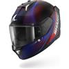 Shark SKWAL i3 Speed Nero Rosso Blu - Casco integrale sportivo, taglia M | HE0813EKRBM - Casco moto omologato, visiera ottica 1, Pinlock® 70, calotta in Lexan, elevata protezione ECE 22.06