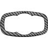 YINETTECH Coperture Per Interruttori Di Controllo Luci In Fibra Di Carbonio Compatibile Con Ford Focus MK4 2019-2023
