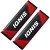 Generic 2 Pz Auto Cintura Di Sicurezza Coprire Per Suzuki Ignis Fibra Di Carbonio Morbido Imbracatura Pad Tracolla Protettore Morbido Traspirante Auto Interno Auto Accessori Guida Confortevole
