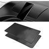 DYMHQ 2 cuscinetti autoadesivi antiscivolo per cruscotto, 27 x 15 cm, riutilizzabili per auto, in gel, grande tappetino interno lavabile, con forte adesione, tappetino protettivo per occhiali da sole