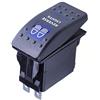 Mintice Auto 12V 20A LED Blu Luce Pannello Interruttore a Bilanciere | Interruttore a Levetta Pulsante Cruscotto Impermeabile Camion 5Pin Reverse Light