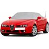 RAPID LUX Copri Capote impermeabile su misura per Alfa Romeo Brera spider dal 2005 al 2011 | Su Misura, Protezione da Pioggia, Sporco e Raggi UV, Sistema Antifurto Personalizzato (Argento)