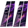 Generic Decalcomania Per Montante B Auto - Adesivo Per Pilastro Porta Centrale, Adesivi Impermeabili Per Auto, Decorazione Montante B Di Halloween | Adesivi Per Auto A Tema Halloween, Accessori Per Auto Perso