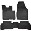 J&J AUTOMOTIVE Norm Liners Tappetini Auto su Misura per Hyundai Tucson SWB Dal 2021, Set da 5 Pezzi, 3D in Gomma TPE, Antiscivolo, Inodore, Colore Nero