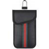 ELLENNE BORSA FARADAY PER CHIAVI AUTO CUSTODIA SCHERMATA ANTI-FURTO A02 | Protezione RFID e blocco segnale totale per telecomando, carte di credito, GPS e cellulari. Massima sicurezza anti-furto.