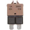 Mintice 12V/24V Manuale Reset Auto Interruttore Lama Automatico Circuito | 7.5A Motore dell'automobile Portafusibili in Linea Protezione Stereo Ripristina Fusibile