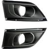 EVEKHAHHRB Ricambio Griglia Antinebbia Per Citroen C4 Per Picasso 7414SC Auto Paraurti Anteriore Lampada Della Nebbia Telaio Di Copertura Fendinebbia Lunetta Coperchio Hood Trim Accessori Griglia Fendinebbia