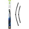Valeo Silencio 2x Spazzole Tergicristallo VF410 - Anteriore - 650mm/475 mm | Kit di 2 Spazzole Flat Blade, per la Sostituzione del Ricambio Originale, 574323