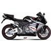 MIVV HONDA CBR 600 RR 2005 SCARICO MIVV TERMINALE SUONO INOX SOTTO SELLA