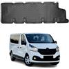 OMAC Tappetini in Gomma Tappetini Compatibili con Renault Trafic 2014-2026 TPE Automatte Nero 1x