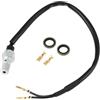 ECSiNG 1 Set 2 Pin Idraulico Banjo Bolt Freno Interruttore Luce M10x1.00 Sostituire OEM HNSW9813 per Moto