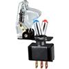 Simoni Racing ISR/1WT-RB Interruttore Universale con led, Trasparente