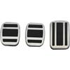 Ksjosji Pedale Protezione Accessori Per Peugeot 308 408 4008 5008 Per Traveller Per Rifter Pedali Freno Frizione Kit Copertura Pedali Poggiapiedi
