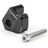 NICECNC Copertura Protettiva per Cavo ABS Anteriore da Moto, Compatibile con XTZ 700 / Tenere 700 2019-2024, Tenere 700 Rally Edition 2020-2024, Nera