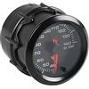 ETOPARS 52mm 2 Motore Auto Kit Misuratore Temperatura Olio dell'olio | Calibro Puntatore Indicatore Luminoso a LED 7 Colori
