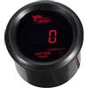 Mintice 12V Auto 2 52mm LED Rosso Leggero Manometro Temperatura dell'Acqua | Universale Digitale Acqua Indicatore Calibro di Auto Motore Misuratore Meter