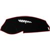 Fuicotto Tappetino for cruscotto Tappetino Antiscivolo Per Cruscotto Parasole Per Citroën Per C5 2008 2009 2010 2011 2012 2013 2014 2015 2016 2017 MK2(Rosso,Left Hand Drive)