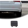 YinanIutos Gancio di traino posteriore per paraurti posteriore, in ABS, colore nero, 1 pezzo, compatibile con BMW serie 3 (2005-2012)