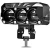 DYOG Faro Moto LED Lampadina Per Fari A LED Moto Faretti A Bicolore Da 500 W | Lega di alluminio(P1 1 PCS Light)