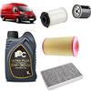 OP Kit tagliando 4 filtri + 7L olio 5W-30 IPC C2 compatibile con Citroen jumper ii 2.0 BLUEHDI 160 Gasolio 2015-2019