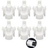 TFZZZDP 6 PCS Clip di Fissaggio per Cilindro Maestro Frizione, Fermagli per Collegamento Idraulico Auto, Ricambi in Plastica Resistente per Sistema di Trasmissione
