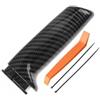 Generic Rivestimento leva freno a mano in fibra E46 E90 E92 F30 F32 | For BMW Serie 1/2/3/4/5/6, M3, X1, X3, Z4, Modelli Compatibili