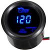 Mintice 12V Auto 2 52mm LED Blu Leggero Manometro Pressione dell'olio | Universale Digitale Indicatore Olio Calibro di Auto Motore Misuratore Meter