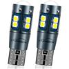 Ruiandsion T10 194 Canbus LED Lampadine 12V 168 2825 W5W Super Luminoso Cuneo Bianco 6000K Auto Cupola Mappa Targa Luce Interna Luce Non Polarità 10-SMD 3030 Chipset, 2Pcs