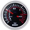 ETOPARS 52mm Motore Auto Kit Calibro Turbo Boost Kit Manometro Boost Bar | Puntatore Indicatore Luminoso a LED Bianca Display Universale Fumo Tinta Len