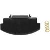 eMagTech Sostituzione Del Coperchio Della Console Centrale Con Clip Di Chiusura Del Bracciolo dell'auto Compatibile Con VW Golf MK4 1998-2006 3B0868445 3B08684444582V Nero