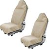 AzulLanse 2 PZ. Coprisedili auto sedili anteriori universali,impermeabili,spugna,assorbimento del sudore,coprisedili universali coprisedili auto,coprisedili sedili anteriori (khaki -2pcs)