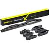 RIDEX PLUS 298W17287P Pezzo Tergicristalli Posteriore Compatibilità con RENAULT Clio 3 Hatchback BR0/1, CR0/1