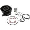 VANEZ Kit cilindro VANEZ compatibile con Yamaha Aerox, compatibile con MBK Nitro | Minarelli a liquido; compatibile con Aprilia SR50, compatibile con Malaguti F12; spinotto 10 millimetri, guarnizioni, pistone