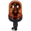 TruckLED Kamar L2283-C Lampeggiante Girofaro di Emergenza Arancione H1 55W 70W 12V 24V Base Flex Flessibile Rotante IP65 Omologato E9 R10 R65 per Rimorchio Camion Macchine Agricole