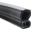ETOPARS 1 Metro Guarnizione in Gomma Porta Auto Protezioni Bordo Portiera | Forma U Striscia di Tenuta con Lampadina Laterale per Auto Barca 10mm X 17mm