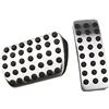 ATACDVDYEU Pedana Poggapiedi Per Benz A B CLA GLA GLE ML GL R W164 W166 X156 X164 X166 W251 W168 W169 W176 W245 Pedali Auto(AT)