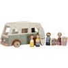 Little Dutch 7125 - Autobus in legno FSC, con personaggi