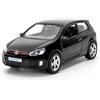 RMZ City Volkswagen Golf GTI - Modellino di auto giocattolo in lega di zinco, scala 1:36, per bambini, ragazzi e ragazze, idea regalo (nero)
